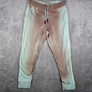 Elevenparis Pants Mens XL Joggers Elastic Waist Tapered Deep‎ Taupe Spray NWT